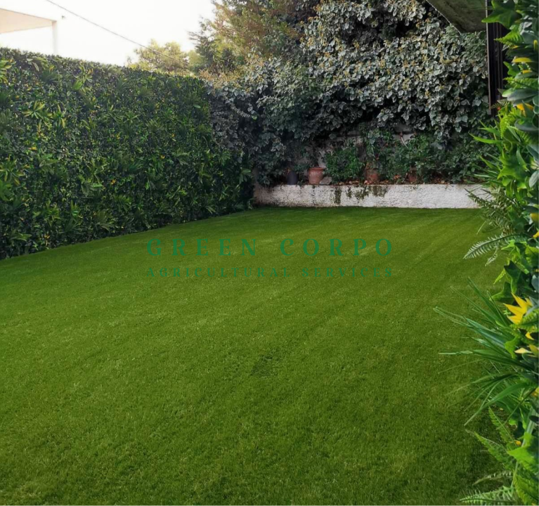 Τοποθέτηση συνθετικού χλοοτάπητα B2B από την Green Corpo